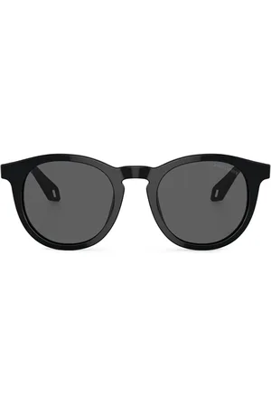 Giorgio Armani Lentes de sol con armazón redonda
