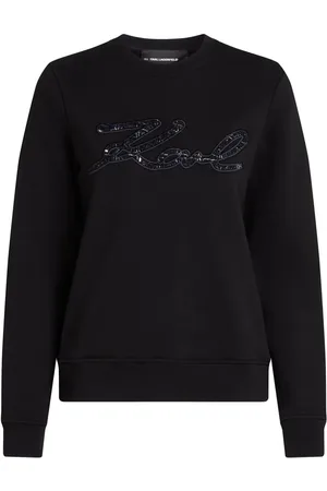 Karl Lagerfeld Sudadera con logo y detalles