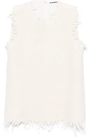 Jil Sander Chaleco con paneles