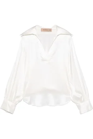 BLANCA Blusa satinada