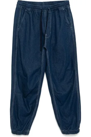 Chocoolate Jeans ajustados con cordones en la pretina