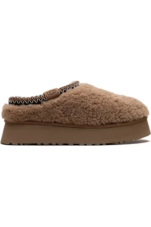 UGG Slippers Tazz Maxi Curly Chestnut