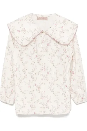 LA STUPENDERIA Blusa con estampado floral