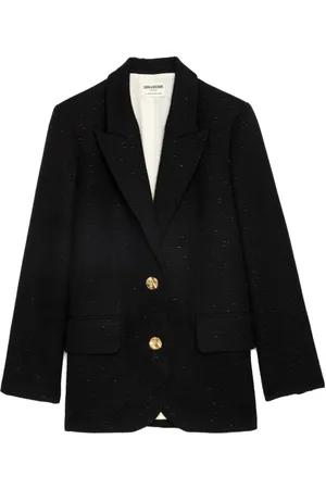 Zadig & Voltaire Blazer de tweed con botones