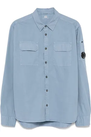 C.P. Company Camisa con detalle Lens