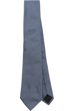 Lanvin Corbata con motivo de rayas
