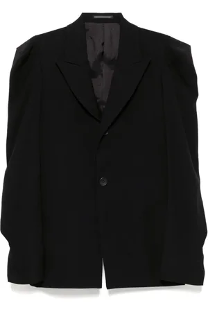 YOHJI YAMAMOTO Chamarra con mangas de gabardina