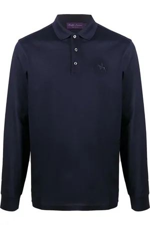 Ralph Lauren Playera tipo polo manga larga