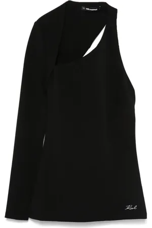 Karl Lagerfeld Top asimétrico