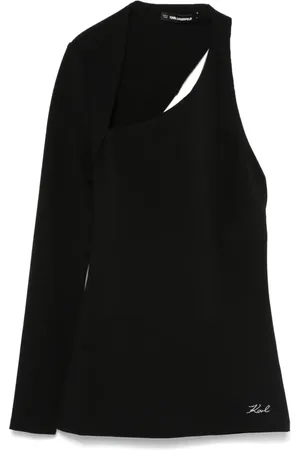 Karl Lagerfeld Top asimétrico