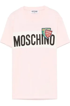 Moschino Playera con logo estampado