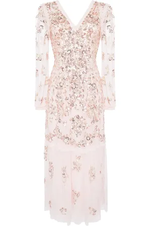 Needle & Thread Vestido de fiesta con cuello en V