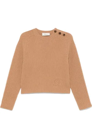 BLUMARINE Suéter con parche del logo