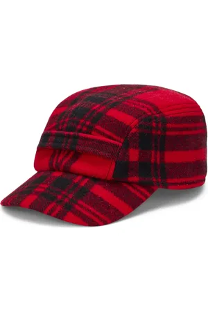 Ralph Lauren Gorra con motivo de cuadros