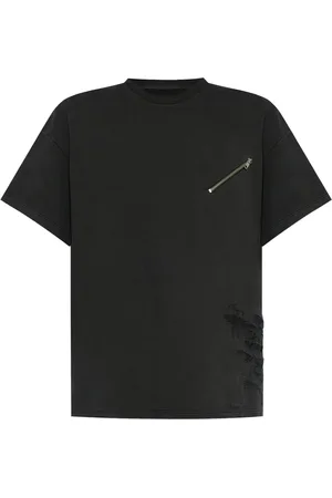 Maison Margiela Playera con bolsillo con cierre