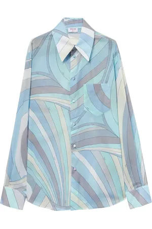 Puccini Camisa con estampado Iride