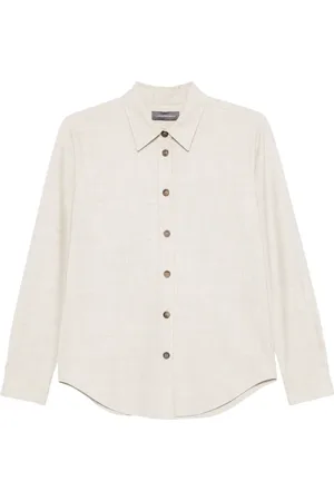 LORENA ANTONIAZZI Camisa con efecto melange