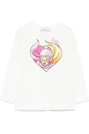 MONNALISA Playera con motivo de corazón de x Barbie