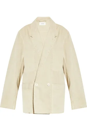 LEMAIRE Blazer de mezclilla con doble botonadura