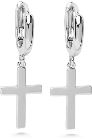 Nialaya Aretes Cross pequeños