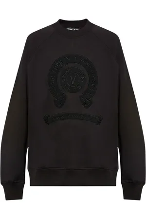 VERSACE Sudadera con aplique del logo