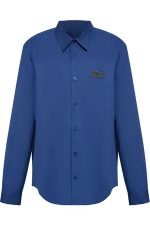 VERSACE Camisa con placa del logo