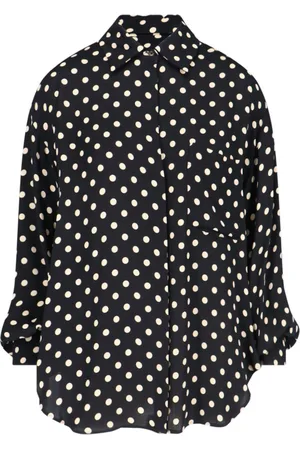 Aspesi Camisa manga larga con lunares estampados