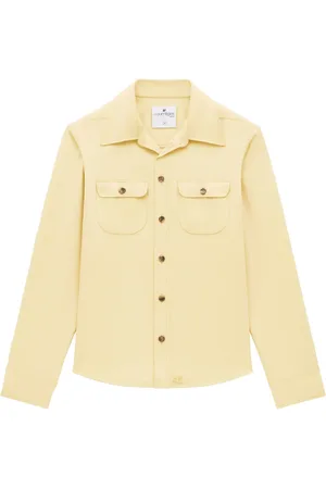 Courrèges Camisa de sarga estilo western