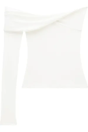 Courrèges Top con diseño retorcido