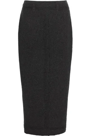 Barrie Falda midi con diseño tejido
