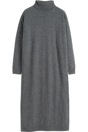 Chinti & Parker Vestido tejido con cuello vuelto