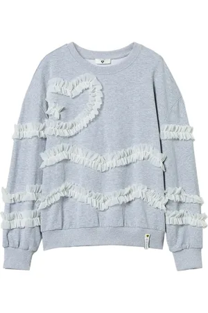 Twin-Set Sudadera con detalle de volantes