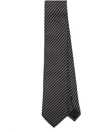 Lanvin Corbata con motivo de rayas