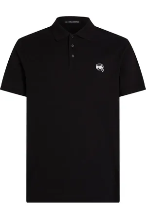 Karl Lagerfeld Playera tipo polo Ikon