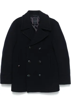 Tommy Hilfiger Abrigo con doble botonadura