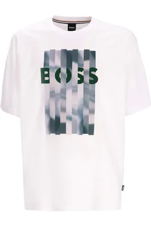 HUGO BOSS Playera con logo estampado