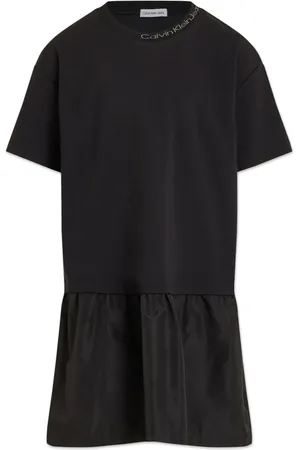 Calvin Klein Vestido con logo bordado