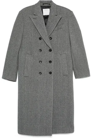 Sportmax Abrigo con motivo de espiga