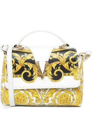 VERSACE Bolsa satchel Leather Baroque Virtus 2010-2023