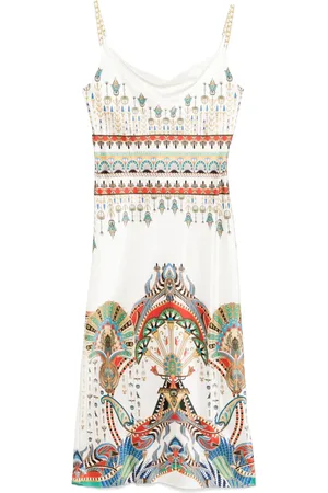 Camilla Slip dress largo con corte al bies