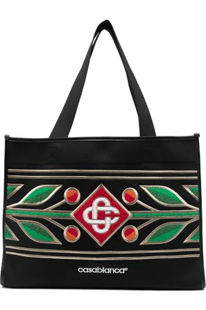 Casablanca Tote con logo bordado