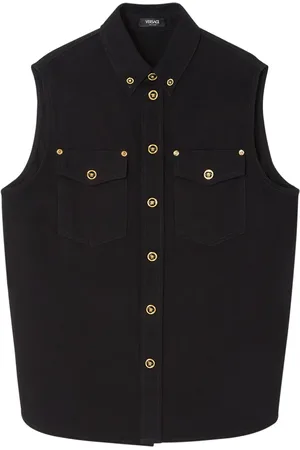 VERSACE Camisa de mezclilla