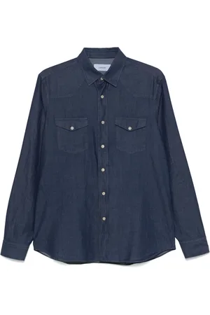 LARDINI Camisa de mezclilla