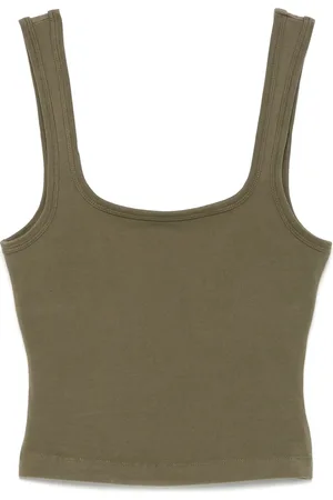 Entire Studios Camiseta con cuello cuadrado