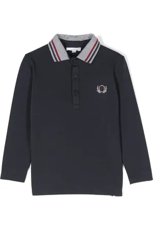 PATACHOU Playera tipo polo con logo bordado