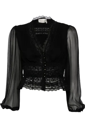 ZIMMERMANN Blusa con cuello en V