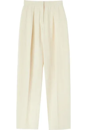 Jil Sander Pantalones ajustados con tiro alto