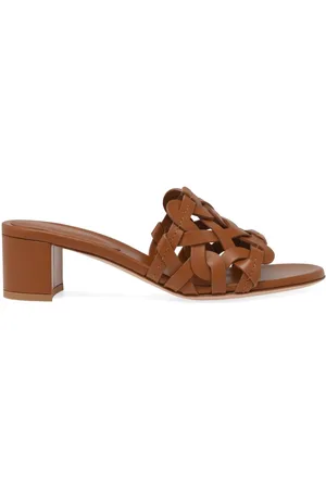 Gianvito Rossi Sandalias Amalfi con tacón 45mm