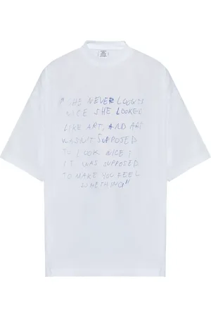 Vetements Playera con estampado gráfico