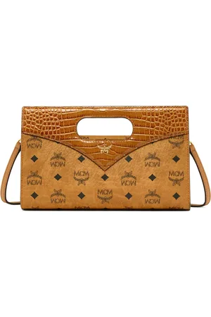 MCM Tote mini con estampado Diamond Visetos